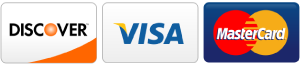 Discover, Visa, Master Card